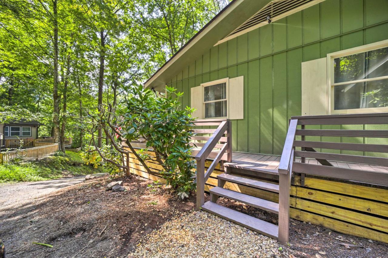 Charming Maggie Valley Getaway With Fire Pit! Exteriör bild