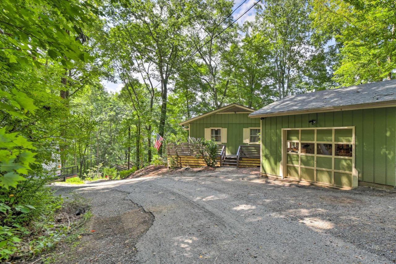 Charming Maggie Valley Getaway With Fire Pit! Exteriör bild