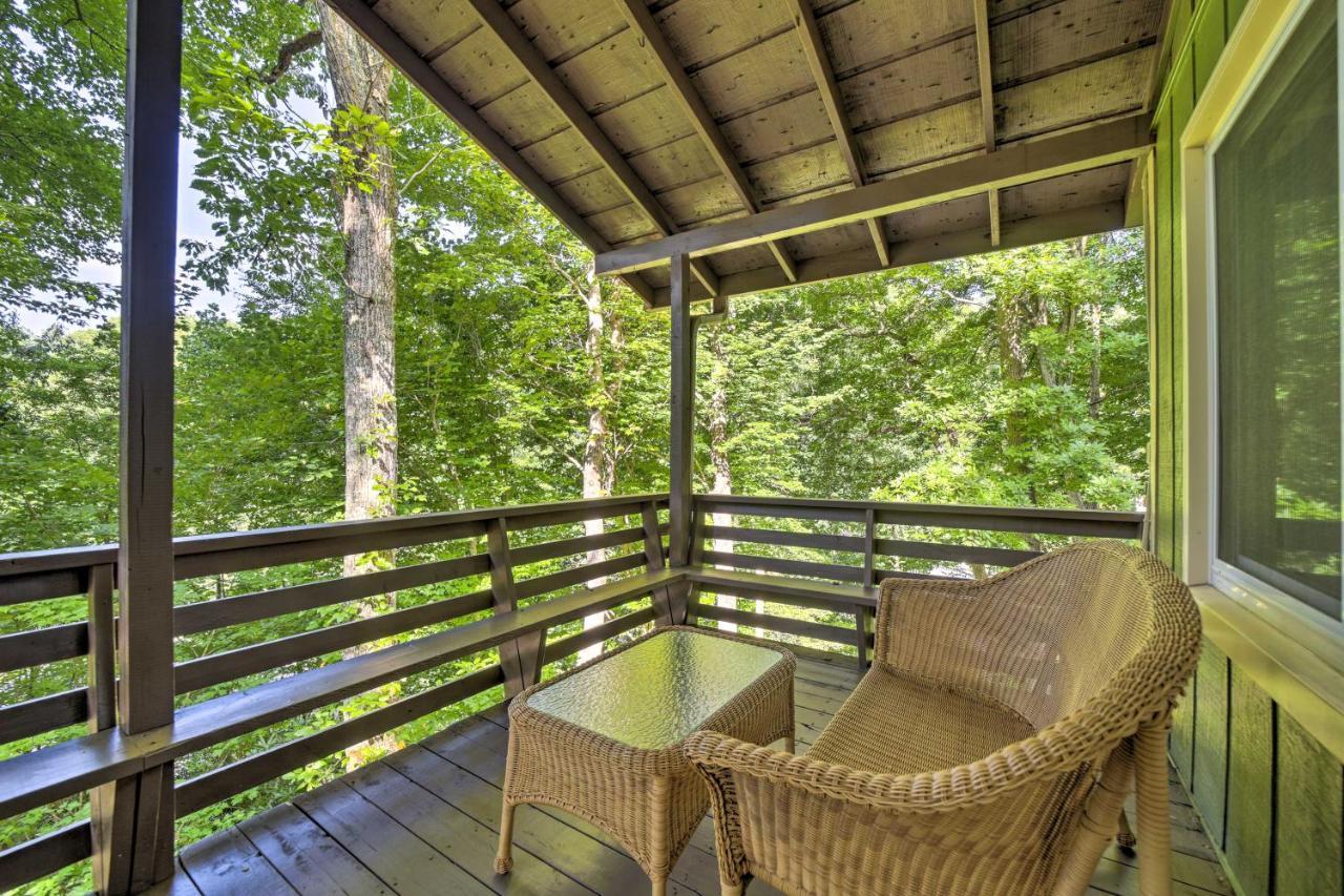 Charming Maggie Valley Getaway With Fire Pit! Exteriör bild